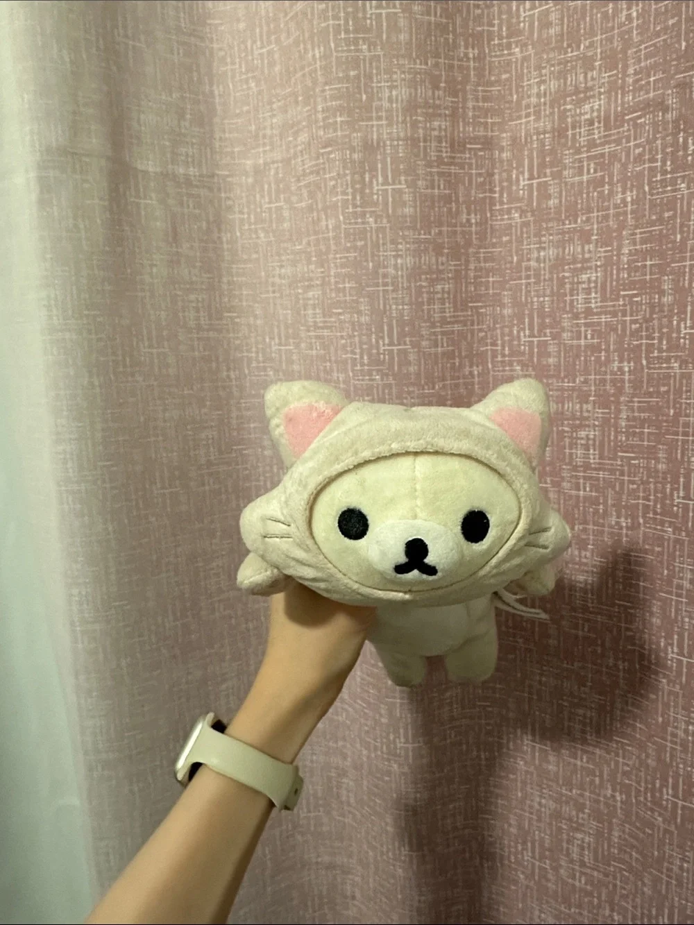 Rilakkuma Korilakkuma Cat Costume Plush Pouch